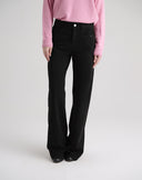 Pantalone a Gamba Larga Nero