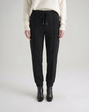 Pantalone Jogger con Coulisse Nero