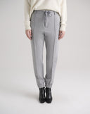 Pantalone Jogger con Coulisse Grigio