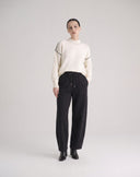 Pantalone Jogger Ampio Nero