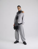 Pantalone Jogger Ampio Grigio