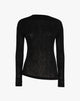Maglia Maniche Lunghe Nero