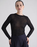 Maglia Maniche Lunghe Nero