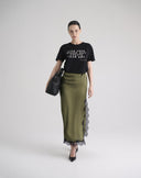 T-Shirt con Stampa Grafica Nero