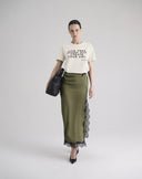 T-Shirt con Stampa Grafica Bianco