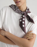 T-Shirt con Foulard
